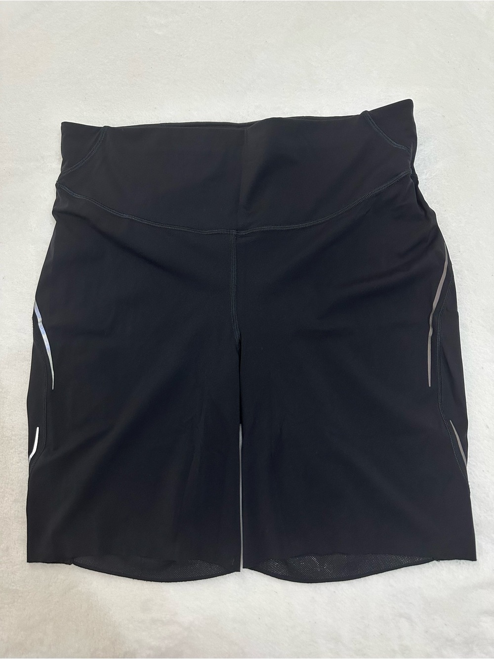 lululemon athletica base pace  High-Rise Bike Shorts with Reflective Trim 8”
